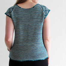 Indlæs billede til gallerivisning Afternoon in Lisbon Top - Strikkeopskrift