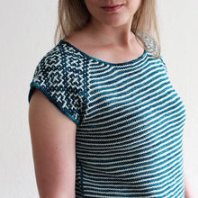 Indlæs billede til gallerivisning Afternoon in Lisbon Top - Strikkeopskrift
