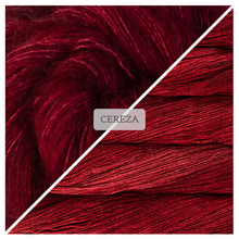 Indlæs billede til gallerivisning Old Rose Sjalet - Mechita og Mohair Strikkekit