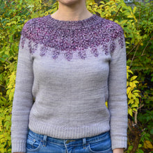 Indlæs billede til gallerivisning Garnpakke til Field Sweater i Arroyo med Mohair Bærestykke