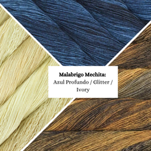 Indlæs billede til gallerivisning Vild med Vævestrik Sjalet - Mechita eller Sock Strikkekit