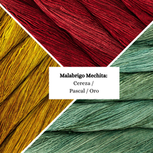 Indlæs billede til gallerivisning Vild med Vævestrik Sjalet - Mechita eller Sock Strikkekit