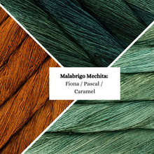 Indlæs billede til gallerivisning Vild med Vævestrik Sjalet - Mechita eller Sock Strikkekit