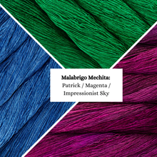 Indlæs billede til gallerivisning Vild med Vævestrik Sjalet - Mechita eller Sock Strikkekit