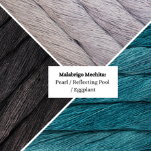 Indlæs billede til gallerivisning Vild med Vævestrik Sjalet - Mechita eller Sock Strikkekit