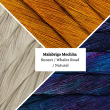 Indlæs billede til gallerivisning Vild med Vævestrik Sjalet - Mechita eller Sock Strikkekit