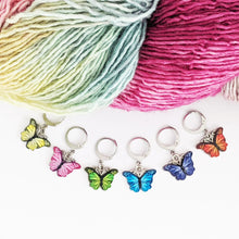 Indlæs billede til gallerivisning Sommerfugle Maskemarkører - til Hækling og Strik