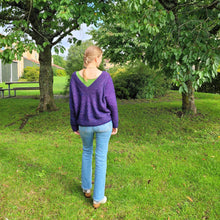 Indlæs billede til gallerivisning Garnpakke til SexyBack Sweater i Malabrigo Sock og Mohair