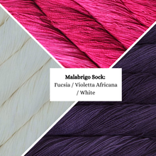 Indlæs billede til gallerivisning Vild med Vævestrik Sjalet - Mechita eller Sock Strikkekit