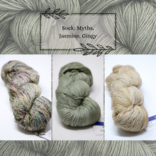 Indlæs billede til gallerivisning Temperance Sjalet - Malabrigo Sock Garnpakke