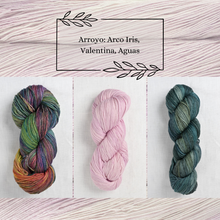 Indlæs billede til gallerivisning Malabrigo Arroyo Garnpakke til The Shift Cowl