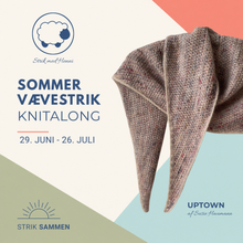 Indlæs billede til gallerivisning Sommer Vævestrik Knitalong - Gratis Tilmelding