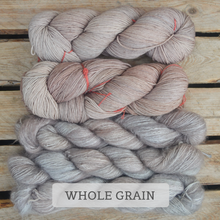 Indlæs billede til gallerivisning Chevron Delight Sjalet - Mohair og Ultimate Sock Strikkekit