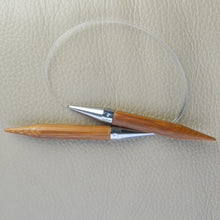 Indlæs billede til gallerivisning ChiaoGoo Patina Bambus Rundpinde 40 cm