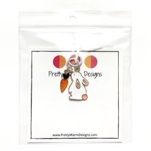 Indlæs billede til gallerivisning Påske Strikkemarkører med Kanin og Gulerod