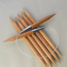 Indlæs billede til gallerivisning ChiaoGoo Strikkepindesæt til Huer, Bambus + Bambus

