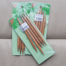 Indlæs billede til gallerivisning ChiaoGoo 15 cm Patina Bambus Strømpepinde