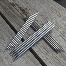 Indlæs billede til gallerivisning ChiaoGoo 15 cm Rustfrit Stål Strømpepinde