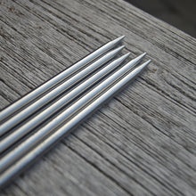 Indlæs billede til gallerivisning ChiaoGoo 15 cm Rustfrit Stål Strømpepinde