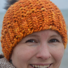Indlæs billede til gallerivisning Strikkekit - Purlicious Huen (med pompom)