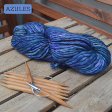 Indlæs billede til gallerivisning Min Første Hue Strikkekit (med 9 mm strikkepinde)