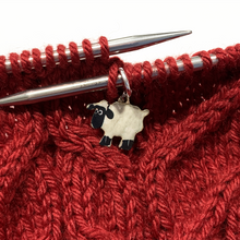 Indlæs billede til gallerivisning Strikkemarkører med får