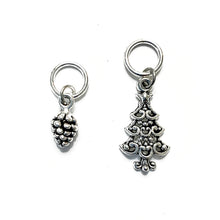 Indlæs billede til gallerivisning Strikkemarkører med skovnisse og svampe