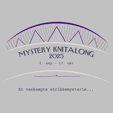 Indlæs billede til gallerivisning Tilmelding til Mystery Knitalong 2025 - start 5. september

