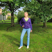 Indlæs billede til gallerivisning Garnpakke til SexyBack Sweater i Malabrigo Sock og Mohair
