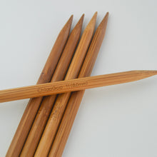 Indlæs billede til gallerivisning ChiaoGoo 15 cm Patina Bambus Strømpepinde
