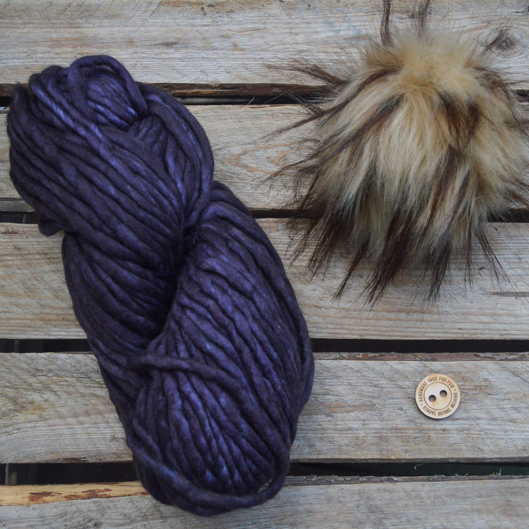 Strikkekit - Bonny Braid Huen (med pompom)